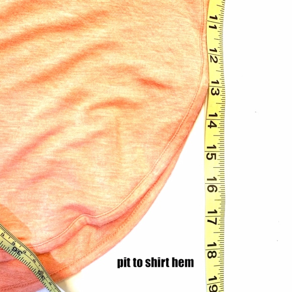 Lou & Grey Women's Hi-Low Tunic Tee Coral  Large - Picture 6 of 6